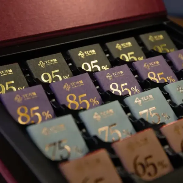 新北市農會真情食品館_【TC巧舖】綜合頂級黑巧克力禮盒20片★銷售冠軍★