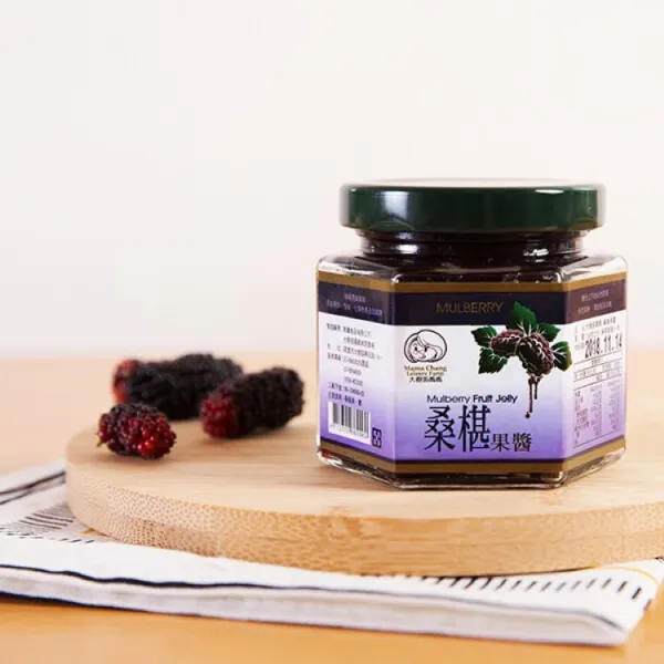新北市農會真情食品館_張媽媽桑椹果醬(135g/瓶)