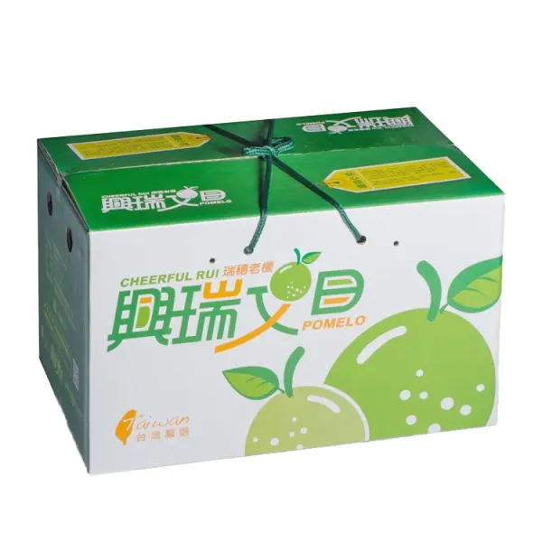 新北市農會真情食品館_興瑞農場-瑞穗有機文旦(5斤/約5-6顆)★有機驗證★