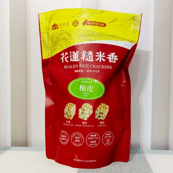 新北市農會真情食品館_花蓮御禮柚皮糙米香(100g)