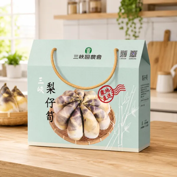新北市農會真情食品館｜限量預購2026新北筍王三峽冠軍生鮮綠竹筍(5台斤)