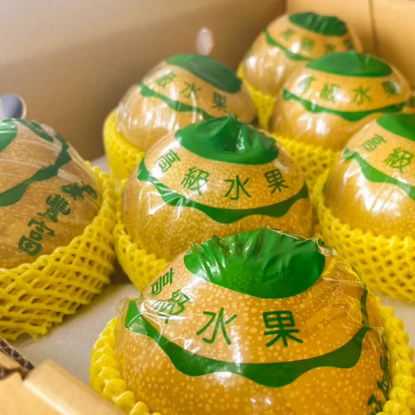 新北市農會真情食品館_卓蘭褚譽-豐水梨(6.5台斤/8粒裝)精緻禮盒