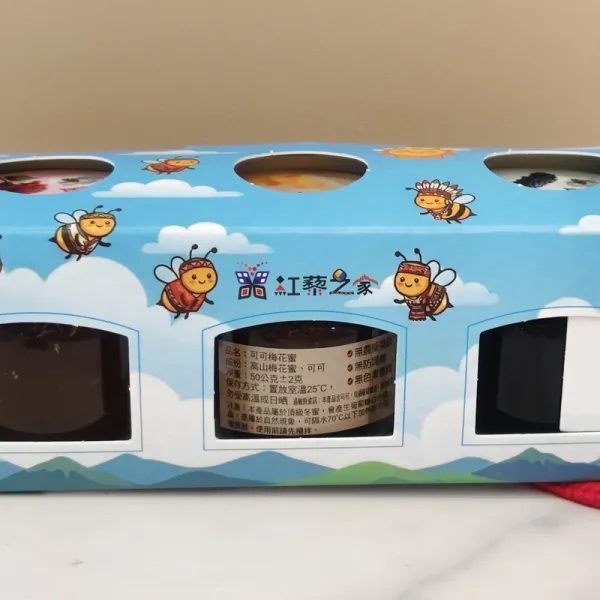 新北市農會真情食品館_紅藜之家-小蜜蜜禮盒(3小罐入)