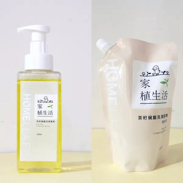 新北市農會真情食品館_家植生活清潔組禮盒(洗碗慕斯+補充包*2)