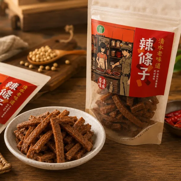 新北市農會真情食品館_清水區農會-辣條子180g