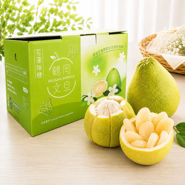 新北市農會真情食品館_(2箱)優等-瑞穗鶴岡老欉文旦10斤