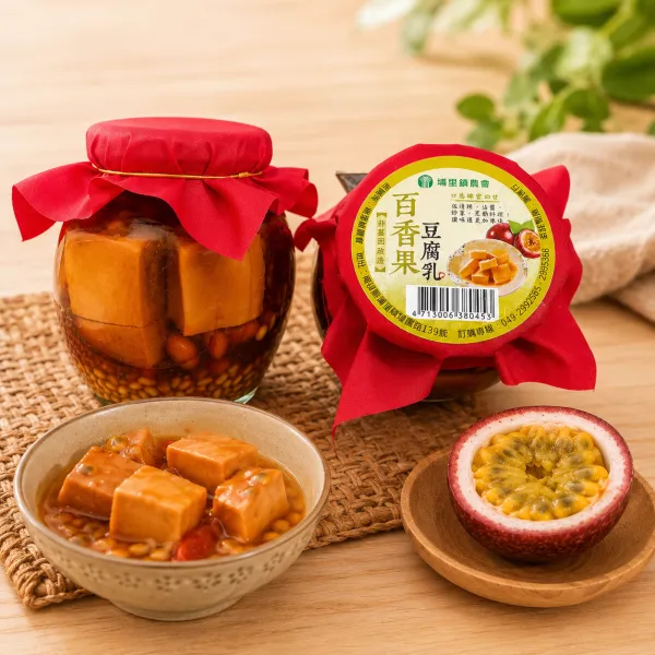 新北市農會真情食品館_埔里百香果豆腐乳345g