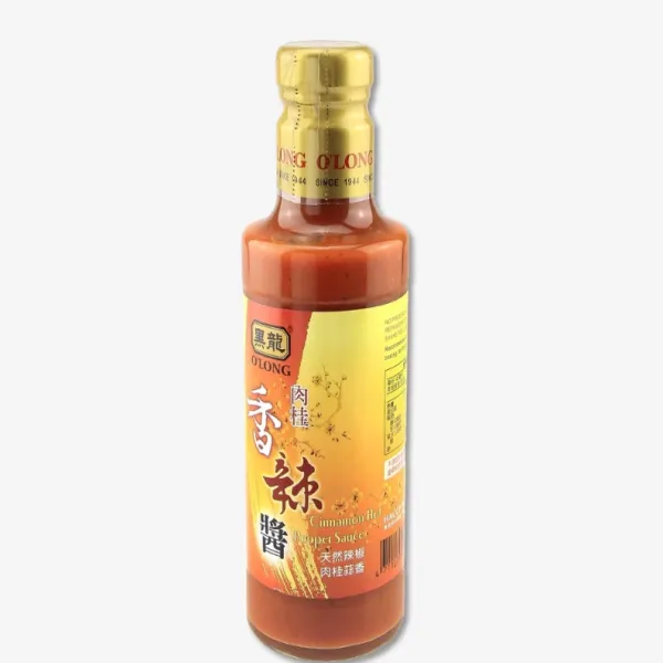 新北市農會真情食品館_黑龍肉桂香辣醬(含蒜)300ml