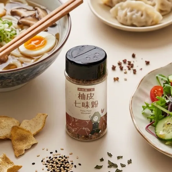 新北市農會真情食品館_麻豆小農-柚皮七味粉30g