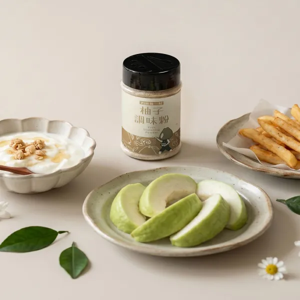 新北市農會真情食品館_麻豆小農-柚子調味粉40g