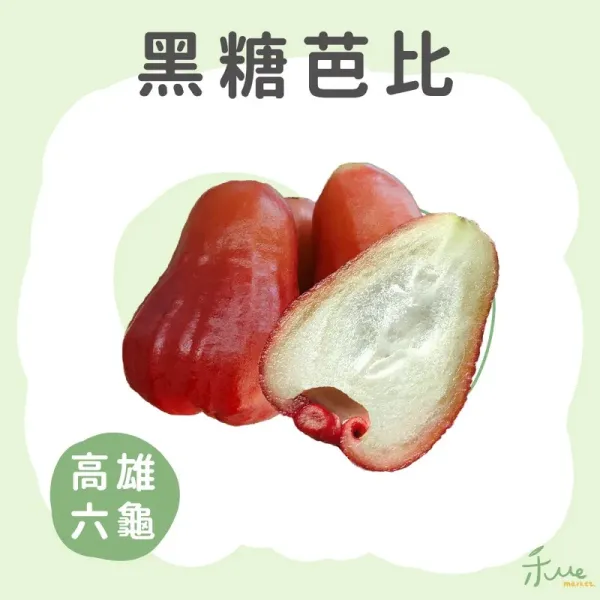 新北市農會真情食品館_六龜黑糖芭比蓮霧4台斤(特大果)