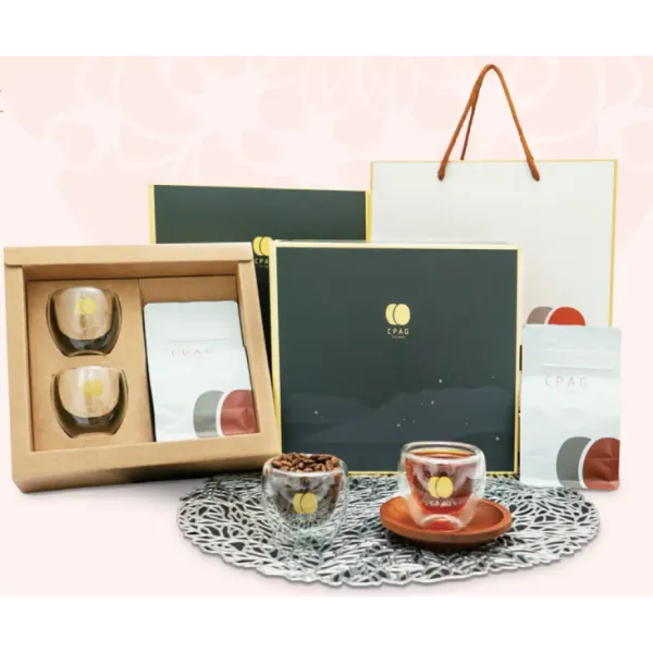 新北市農會真情食品館_【古坑農會】CPAG咖啡豆杯禮盒★台灣咖啡