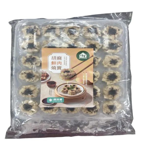 新北市農會真情食品館_佳里農會-胡麻燒賣雙入綜合享受組(鮮肉+鮮蝦)★產地直送★