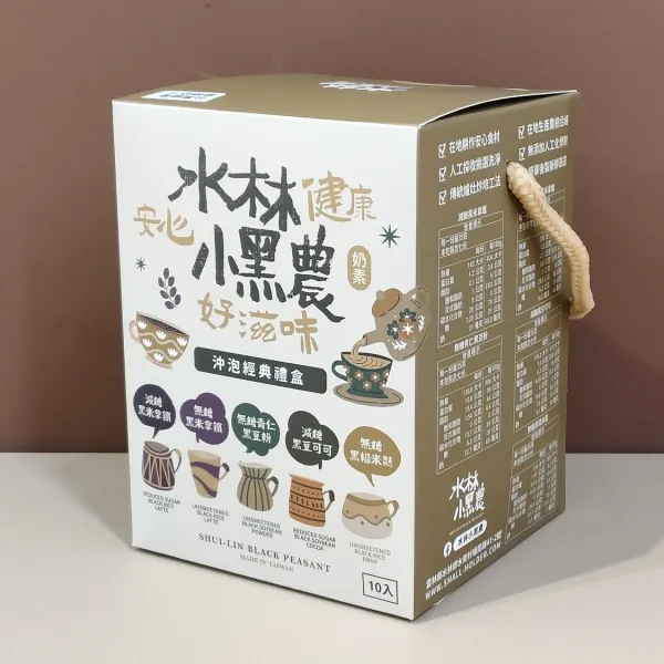 新北市農會真情食品館_水林-黑米拿鐵10包(植物奶)