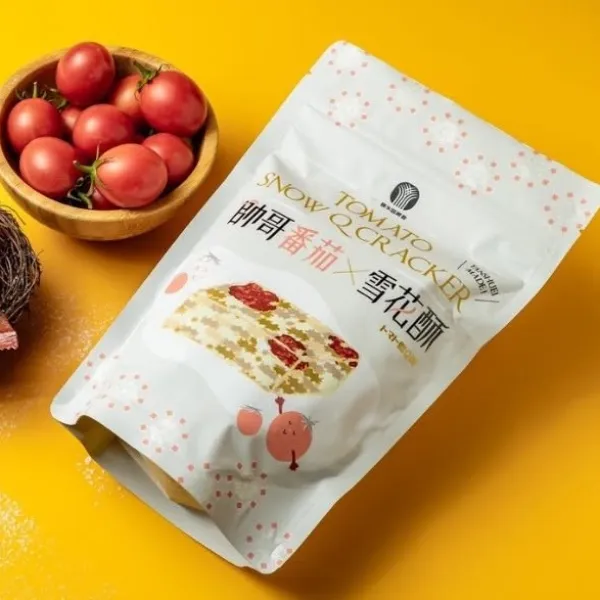 新北市農會真情食品館_鹽水農會-帥哥番茄雪花酥140g