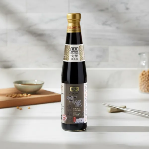 新北市農會真情食品館_黑龍黑豆有機壺底油400ml