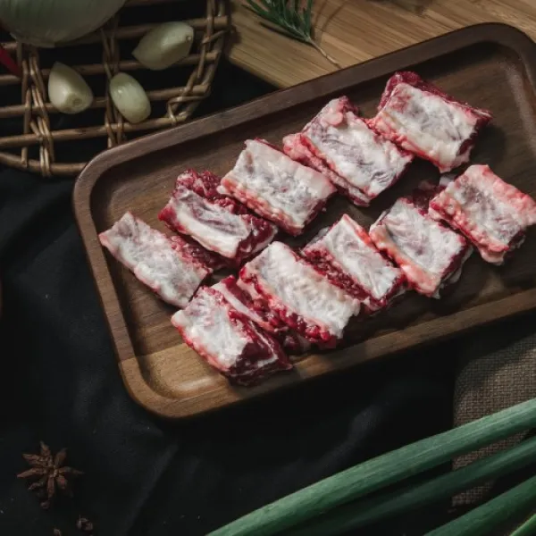 新北市農會真情食品館_牛肋條切塊(300g/包)★產銷履歷★