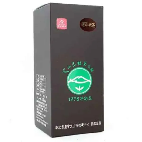 新北市農會真情食品館_文山包種茶老茶禮盒(150g)★生產追溯★