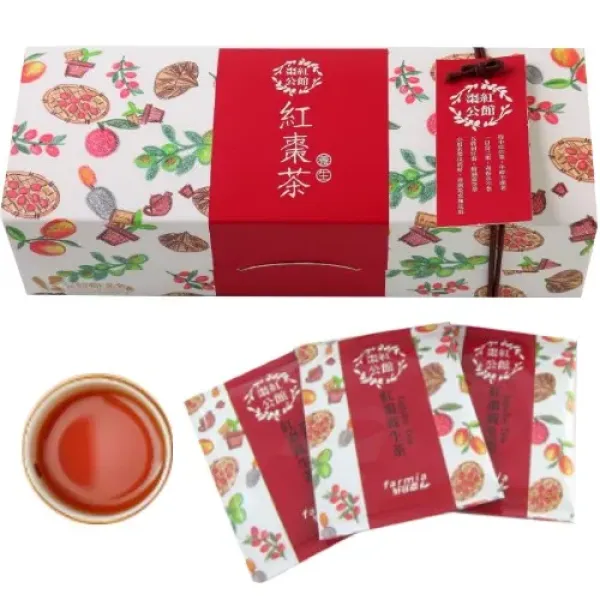 新北市農會真情食品館_公館紅棗養生茶(3gx20入)