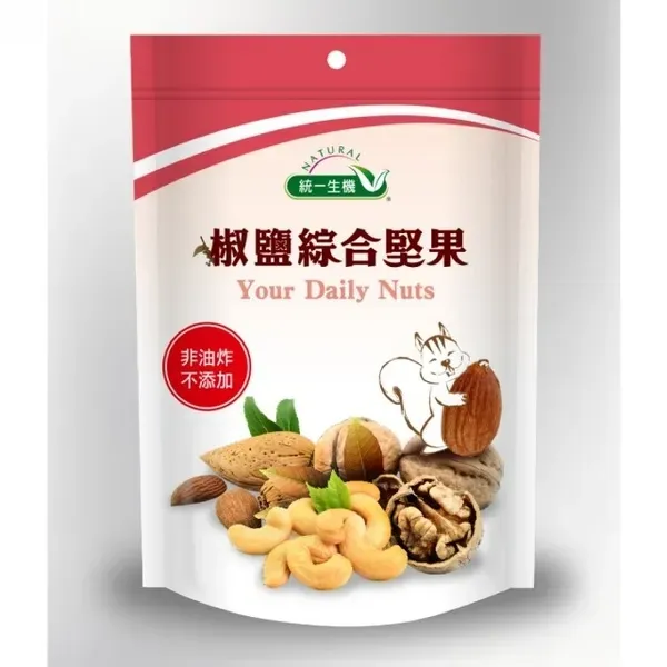 新北市農會真情食品館_統一生機-椒鹽綜合堅果(150g)