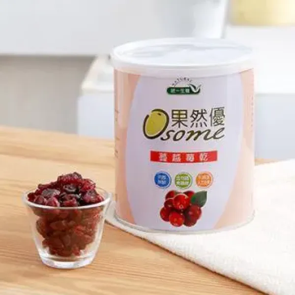 新北市農會真情食品館_統一生機-蔓越莓乾(360g/罐)