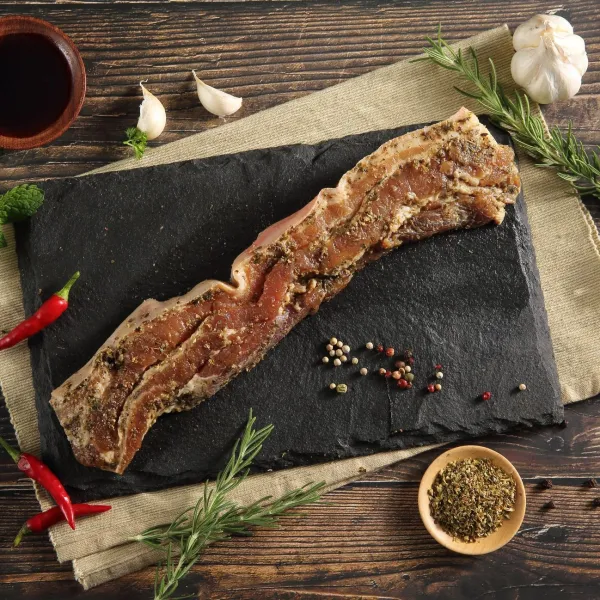 新北市農會真情食品館_馬告鹹豬肉(250g/包)