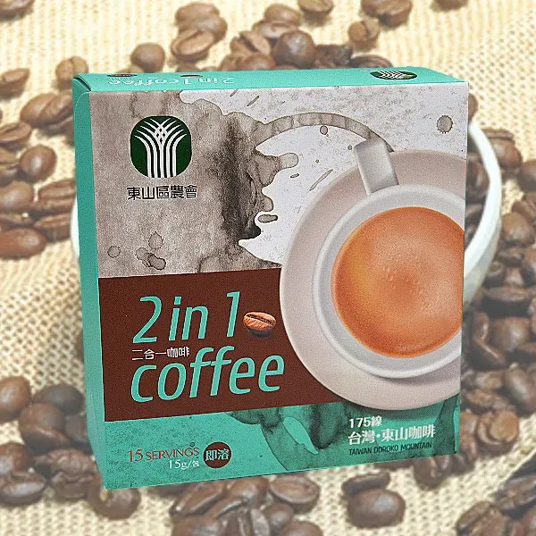 新北市農會真情食品館_東山無糖即溶咖啡(15入)