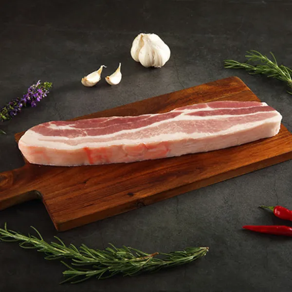 新北市農會真情食品館_附皮五花肉(300g)