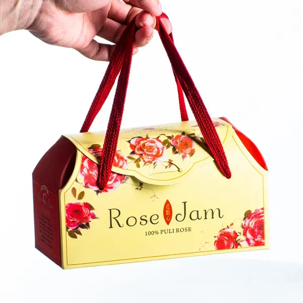 新北市農會真情食品館_山形花點心玫瑰花瓣醬禮盒(150g*2罐/盒)