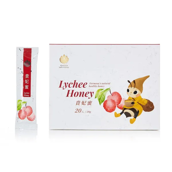 新北市農會真情食品館_宏基蜜蜂-(花甜蜜時)貴妃蜜隨身包(20gX20包