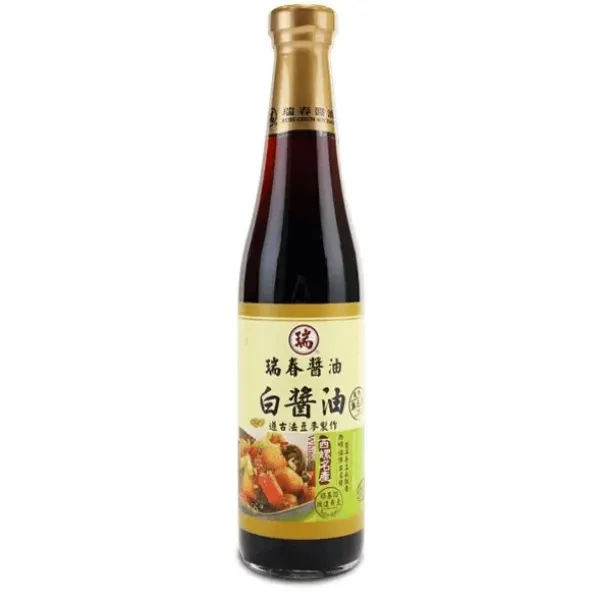 新北市農會真情食品館_瑞春(白)醬油420ml★純素★