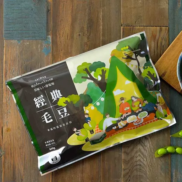 新北市農會真情食品館_新市農會毛豆莢(400g)