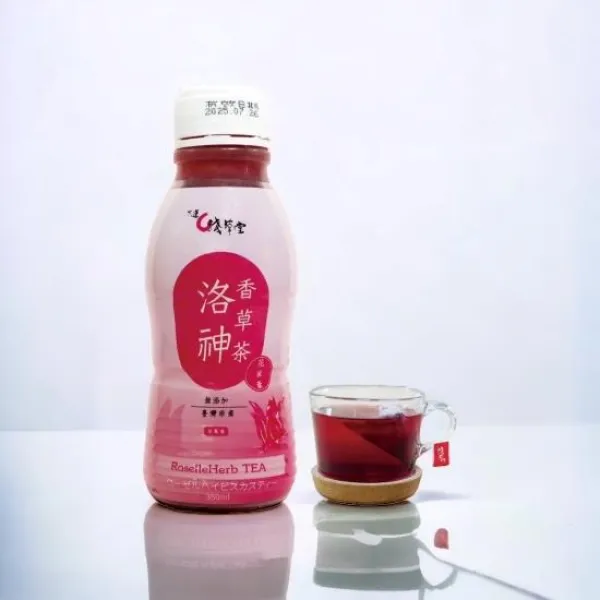 新北市農會真情食品館_花蓮淺草堂-洛神香草茶(350mlX24瓶)特惠組