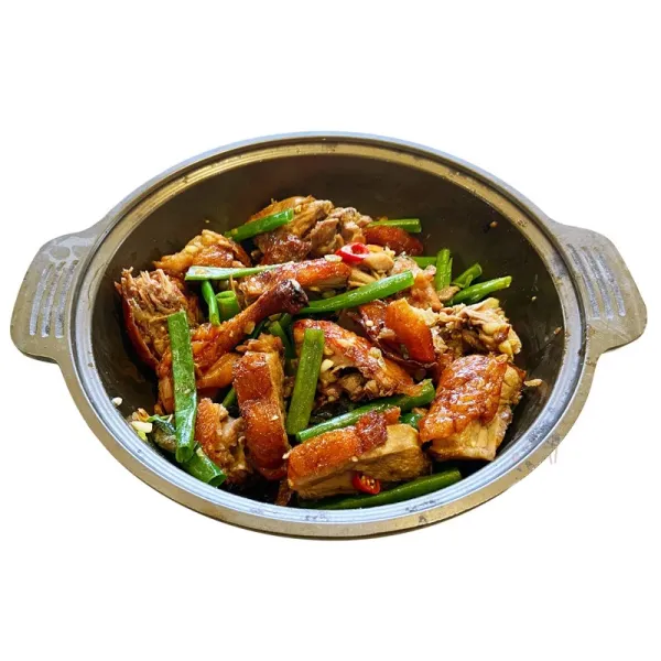 新北市農會真情食品館_(3包)御記蔥爆鍋燒鴨700g(不辣)★團購名店★