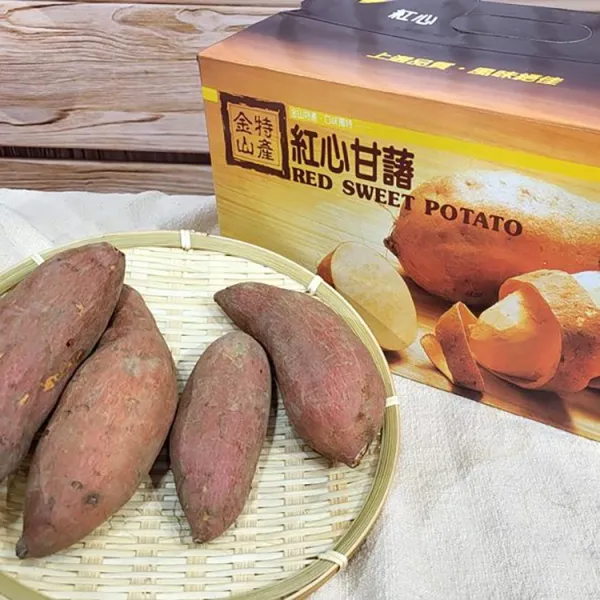 新北市農會真情食品館_金山農會-紅心地瓜10台斤(台農66號)禮盒