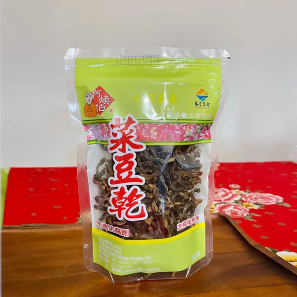 新北市農會真情食品館_阿煥伯-菜豆干(150g)★傳統客家料理必備