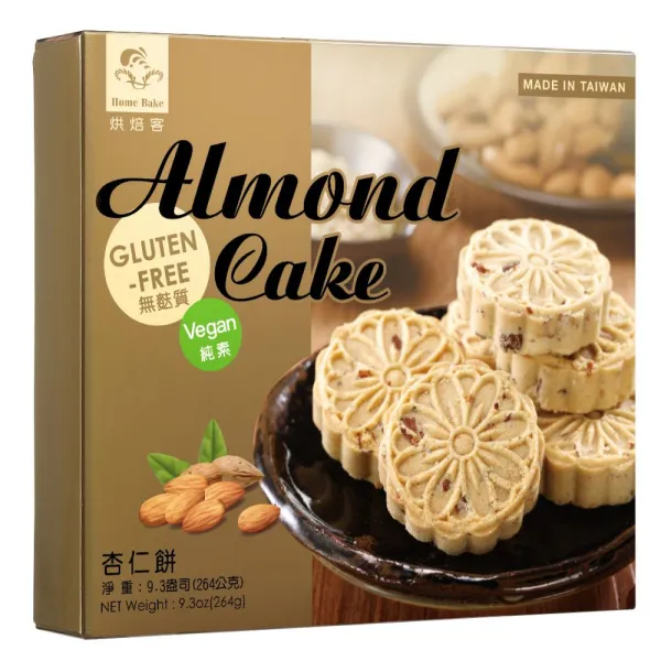 新北市農會真情食品館_餐御宴-杏仁餅(12入/盒)