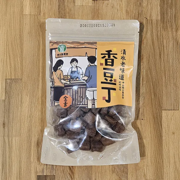 新北市農會真情食品館_清水區農會-香豆丁(200g)★全素★