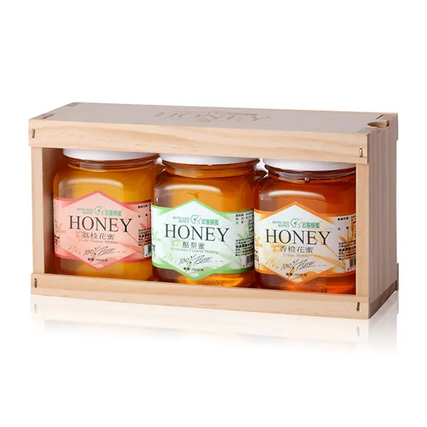 新北市農會真情食品館_宏基蜂蜜-蜂蜜組合(250gx3瓶)