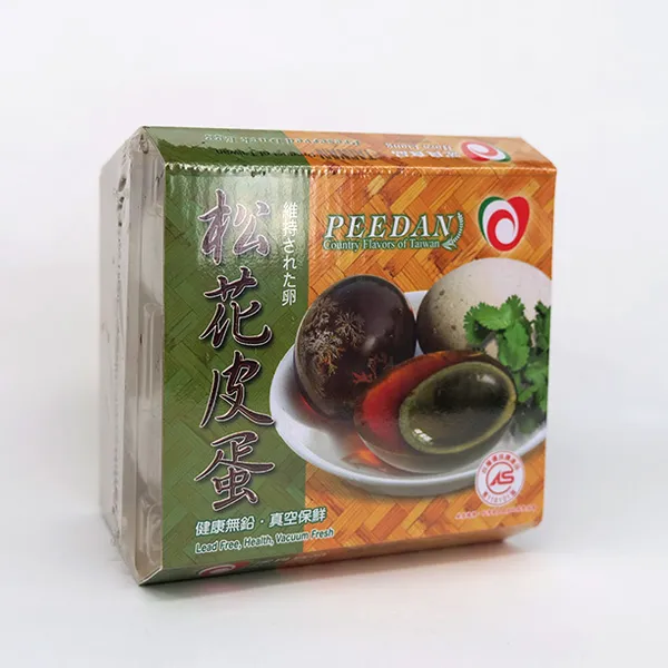 新北市農會真情食品館_CAS松花皮蛋(4入)