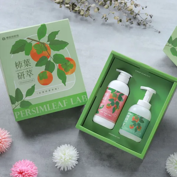 新北市農會真情食品館_番路農會-柿葉研萃清新煥膚禮盒