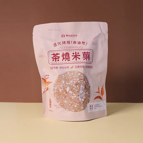 新北市農會真情食品館_番路農會-茶燒米菓-蜜香紅茶(2枚x8袋)