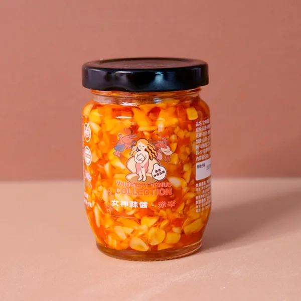 新北市農會真情食品館_女神蒜醬-辣味(130g/罐)