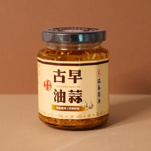 新北市農會真情食品館_瑞春-油蒜(230g/瓶)