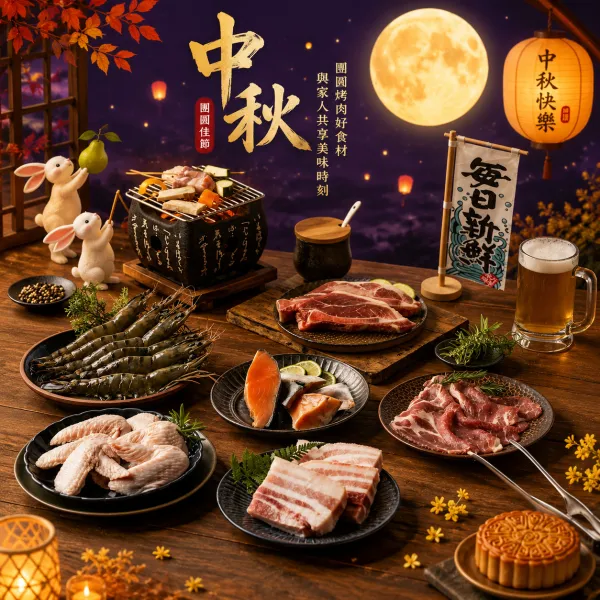 新北市農會真情食品館_2026中秋【生鮮組】本格海陸盛合★贈保冰袋★