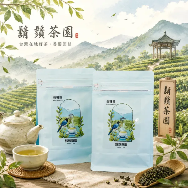新北市農會真情食品館_鬍鬚茶園-文山包種茶(20包/袋)