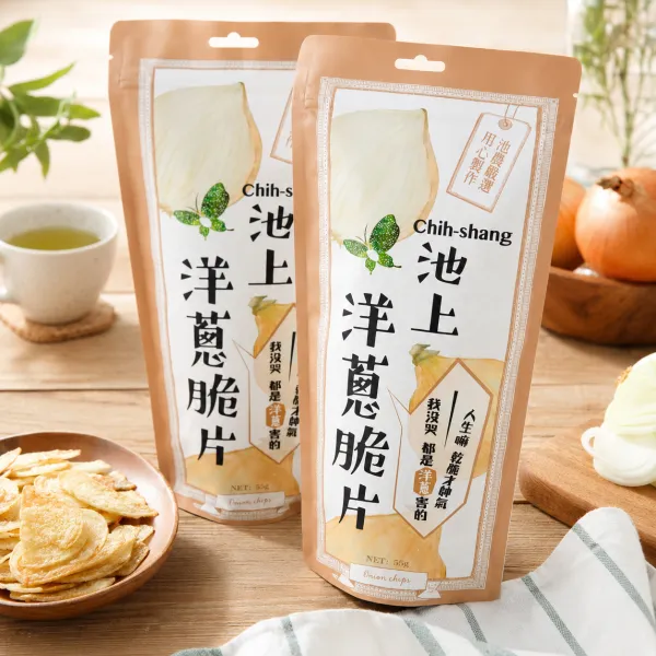 新北市農會真情食品館_池上鄉農會-洋蔥脆片130g