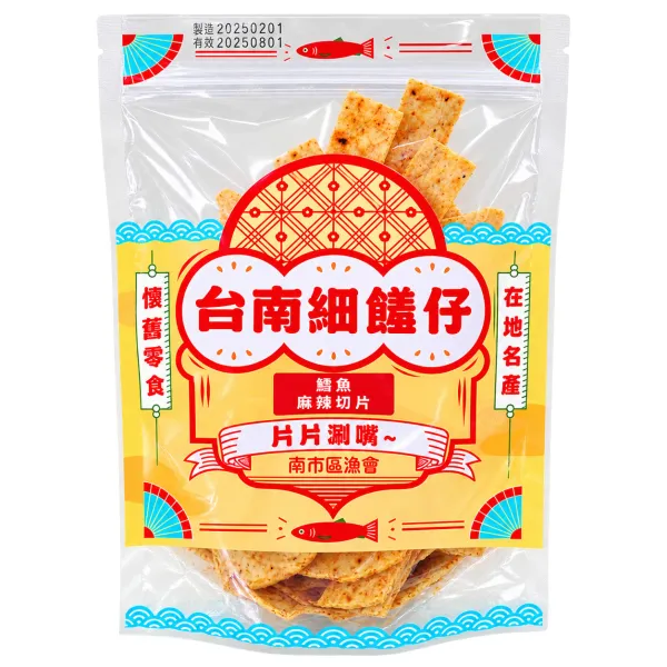 新北市農會真情食品館_安平漁舖-鱈魚麻辣切片150g