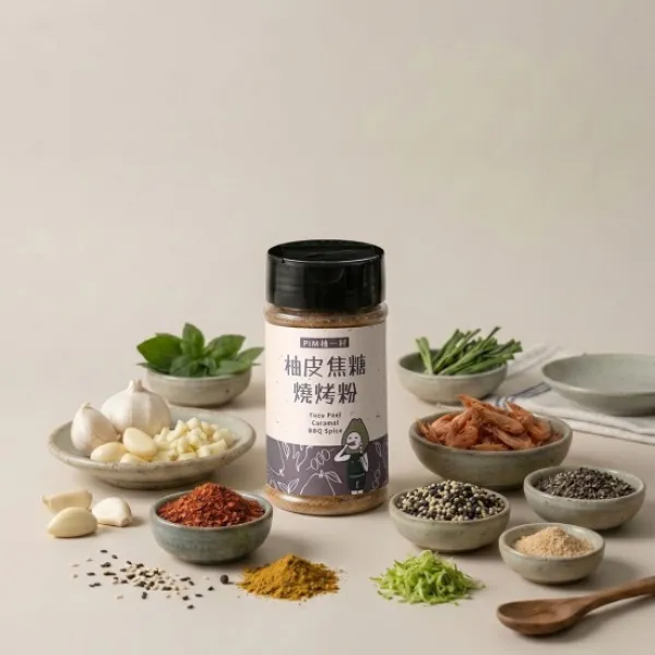 新北市農會真情食品館_麻豆小農-柚皮焦糖烤粉60g