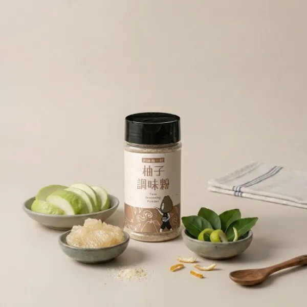 新北市農會真情食品館_麻豆小農-柚子調味粉40g